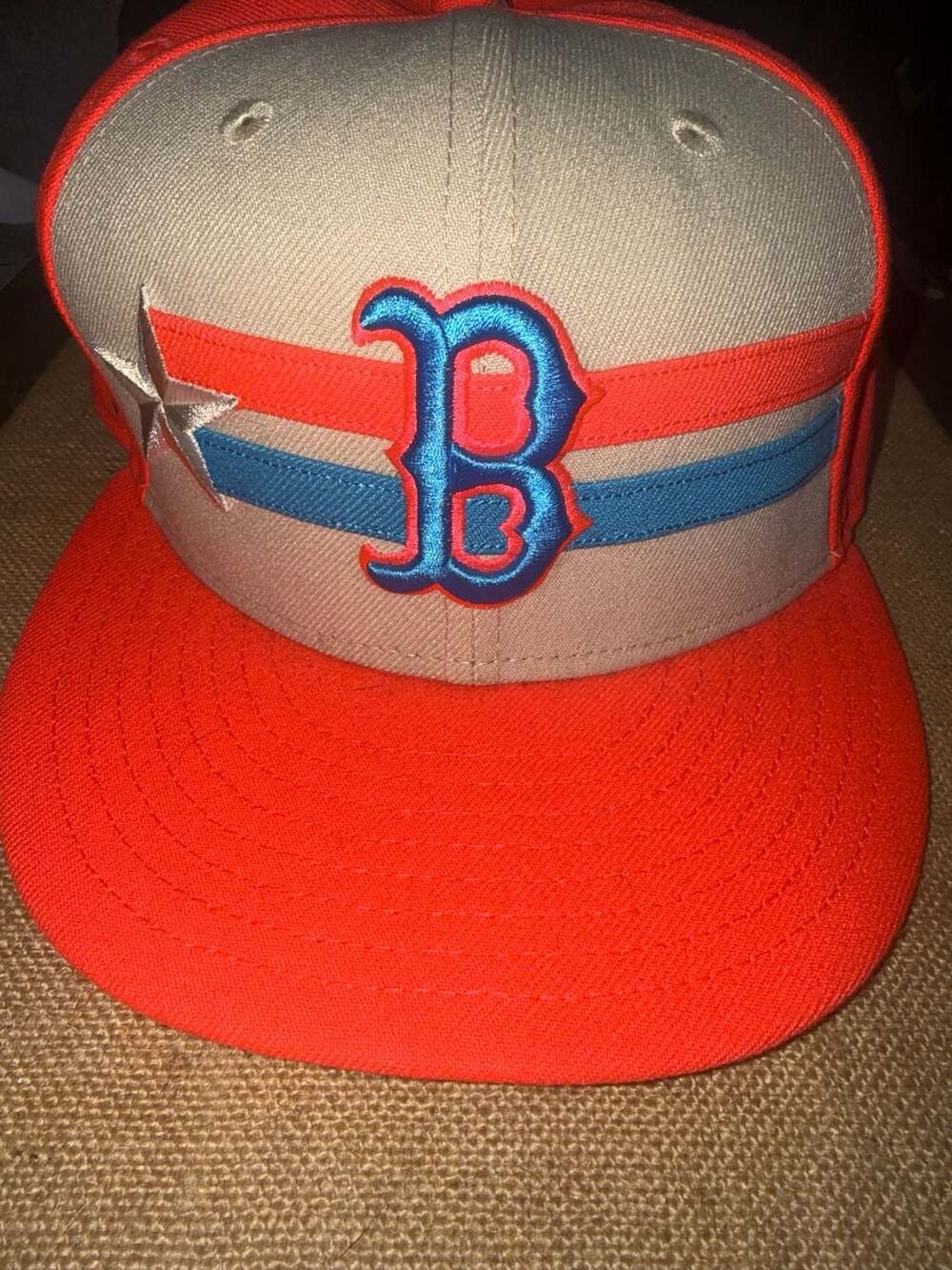 Men's Boston Red Sox New Era Cream 2024 MLB All-Star Game 9FIFTY 7 1/4